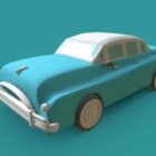 Lowpoly Classic Vintage Car