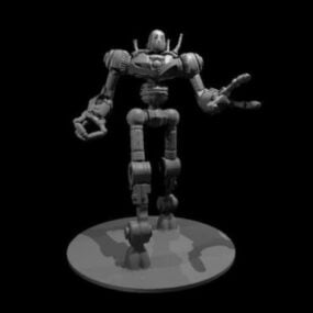 Clockwork Titan Character Sculpture 3d model