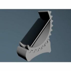 Tisknutelný 3D model držáku na ozubený telefon