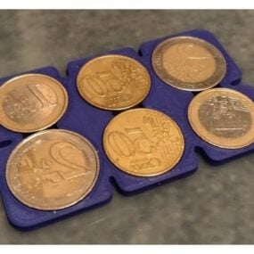 Coin Cardholder Printable 3d model