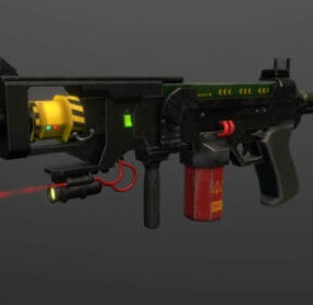 مدل سه بعدی Commission Gun Design