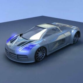 Model Mobil Konsep Kecantikan Panthius 3d