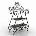 Antique Metal Console Table