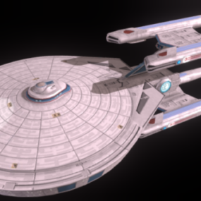 星座科幻宇宙飞船3d模型
