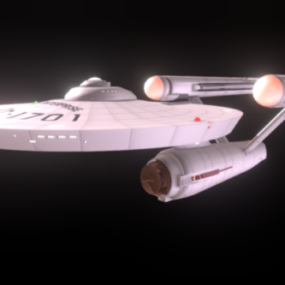 Constitution Sci-fi Spaceship 3d model