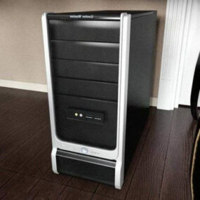 Coolermaster Pc Tower Case 3d-malli