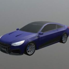 Coupe Car Design 3d model
