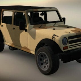 דגם Crusader Gta V Army Vehicle 3D