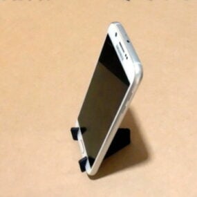 3d модель складной подставки для телефона для печати