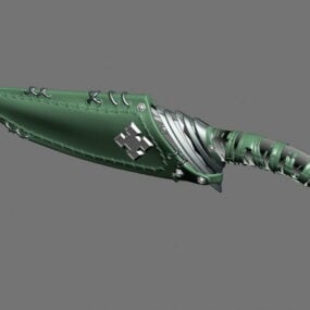 Dagger Blade Weapon 3d model