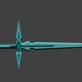 Dark Sword Weapon 3d-malli