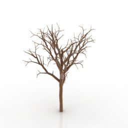 Model 3D Pohon Mati