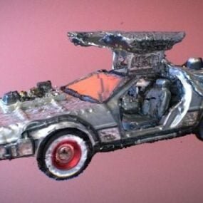 Delorean Vehicle Toy 3d model