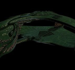 Spaceship Star Trek Deridex Class 3d model