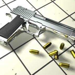 Pistole Frommer 29m 3D-Modell