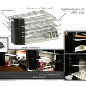 Desktop Organizer Printable 3d model