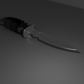Tauchermesser-Waffe 3D-Modell