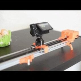 Diy Motorized Camera Slider 3D model pro tisk
