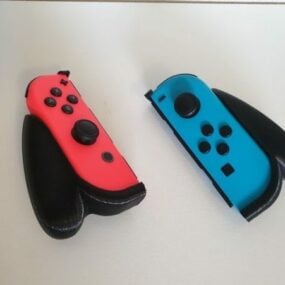 Modelo 3d de Nintendo Switch acoplable