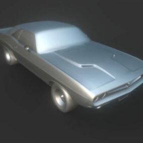 Vehicle Dodge Challenger Car 3d model