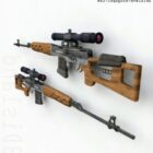 Dragunov Sniper Gun Weapon