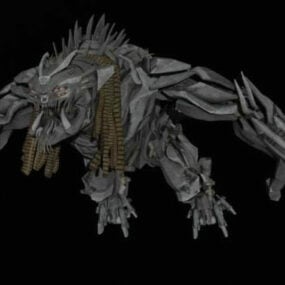 Dred Assaulter Monster Robot 3D-model
