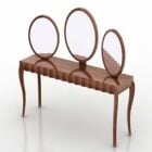 Female Dressing Table With Mirrors