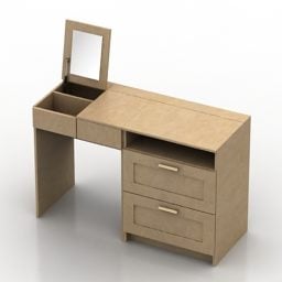 Tuvalet Masası Brimnes Ikea 3d modeli