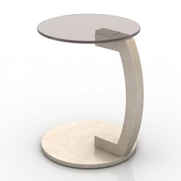 Round Table Krit Design 3d model