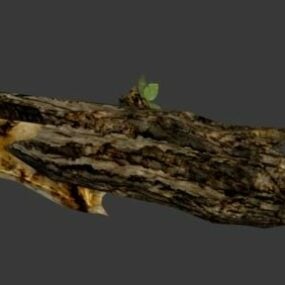 Drift Wood Bone Sword 3d model
