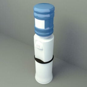 3д модель электрического питьевого фонтанчика
