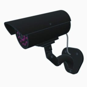 Εκτυπώσιμο τρισδιάστατο μοντέλο Dummy Camera Security