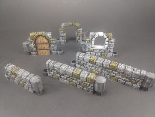 Dungeon Stone Printable Free 3d Model - .3dm - Open3dModel - 310835