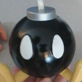 Printable Bo-omb Toy Weapon 3d model