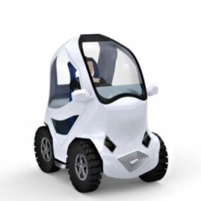 City Electric Car Design 3d model
