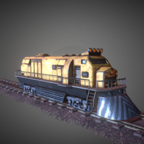 Engine Train Head 3d model
