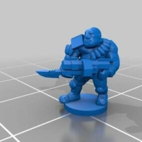 Epic Scale Character Sculpture 3d-model