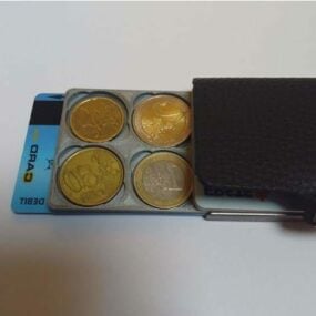 Printable Euro Coin Holder 3d model