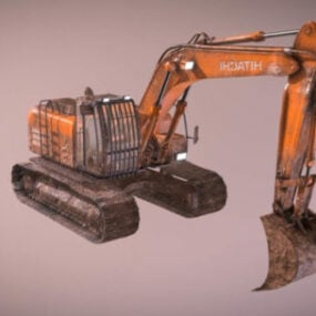 Model 3D Excavator Industri