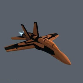 Avion F18 personnalisé modèle 3D