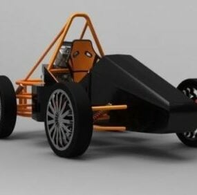 F1 Car Concept 3d model