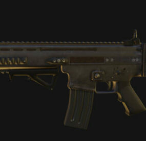 Weapon Herstal Gun 3d model