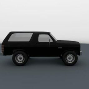 Lowpoly Bil Ford Bronco 3d-modell