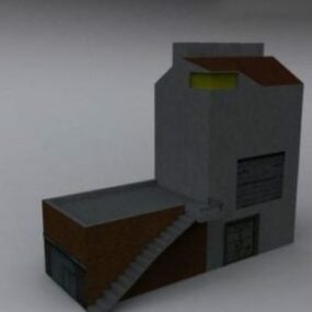 Fabric House Design 3d model