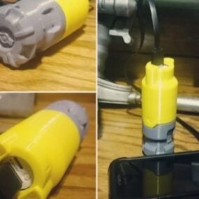 Fallout 4 Phone Charger Printable 3d model