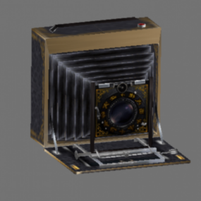 Fatal Frame Vintage 3D model fotoaparátu