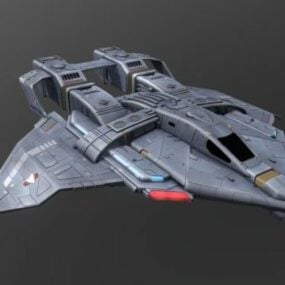 Múnla Sci-fi Attack Fighter Sapcecraft 3d