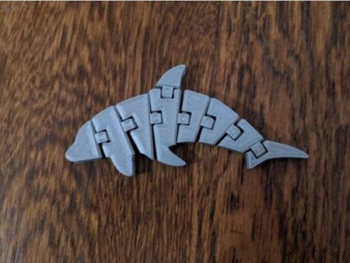 Toy Flexi Dolphin Printable
