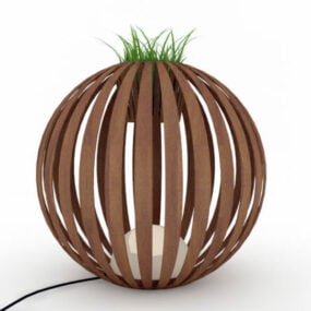 Decorative Floor Lamp Design 3d model