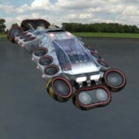 Flying Car Nr3 Concept Car 3d model